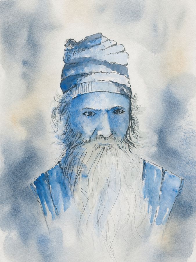 Watercolour painting